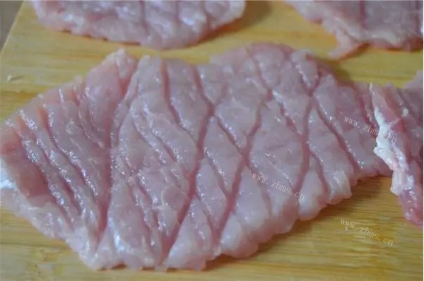 酥炸猪排做法图解3)