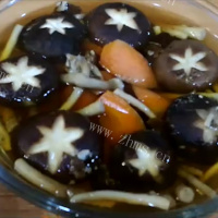庄青山：誓要吃到菌菇汤~鲜露茶菇蒸藕汤的做法图解二十一