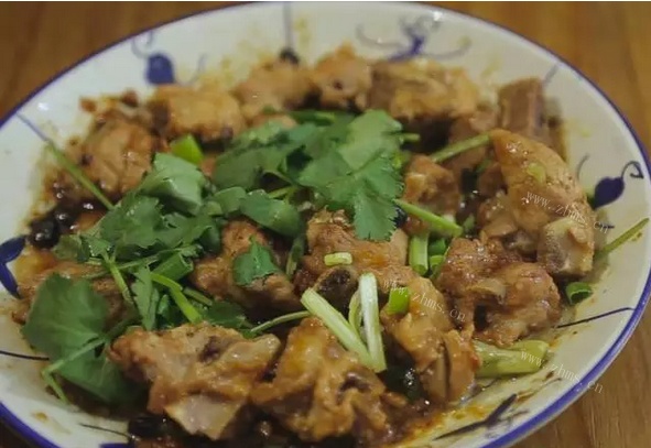 豆豉蒸排骨做法图解9)