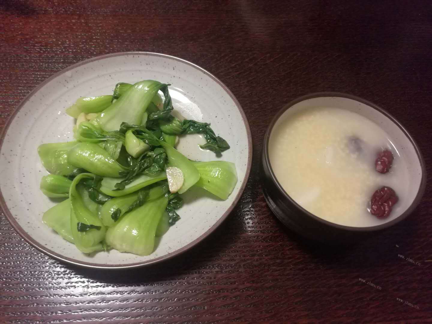 小米粥花样做法，简单小米粥也能美出新天地做法图解9)