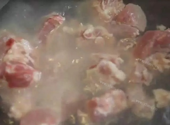 豆豉蒸排骨做法图解4)