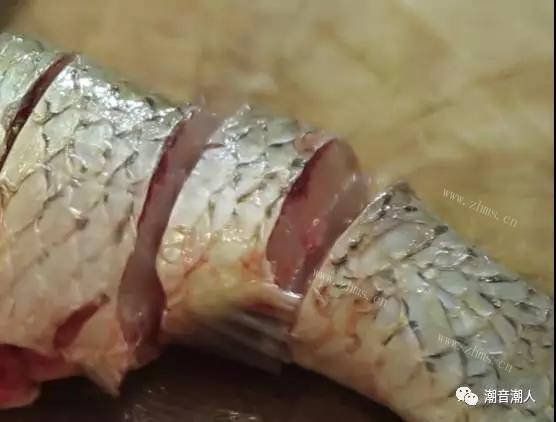 潮音潮人：豆酱草鱼做法图解1)