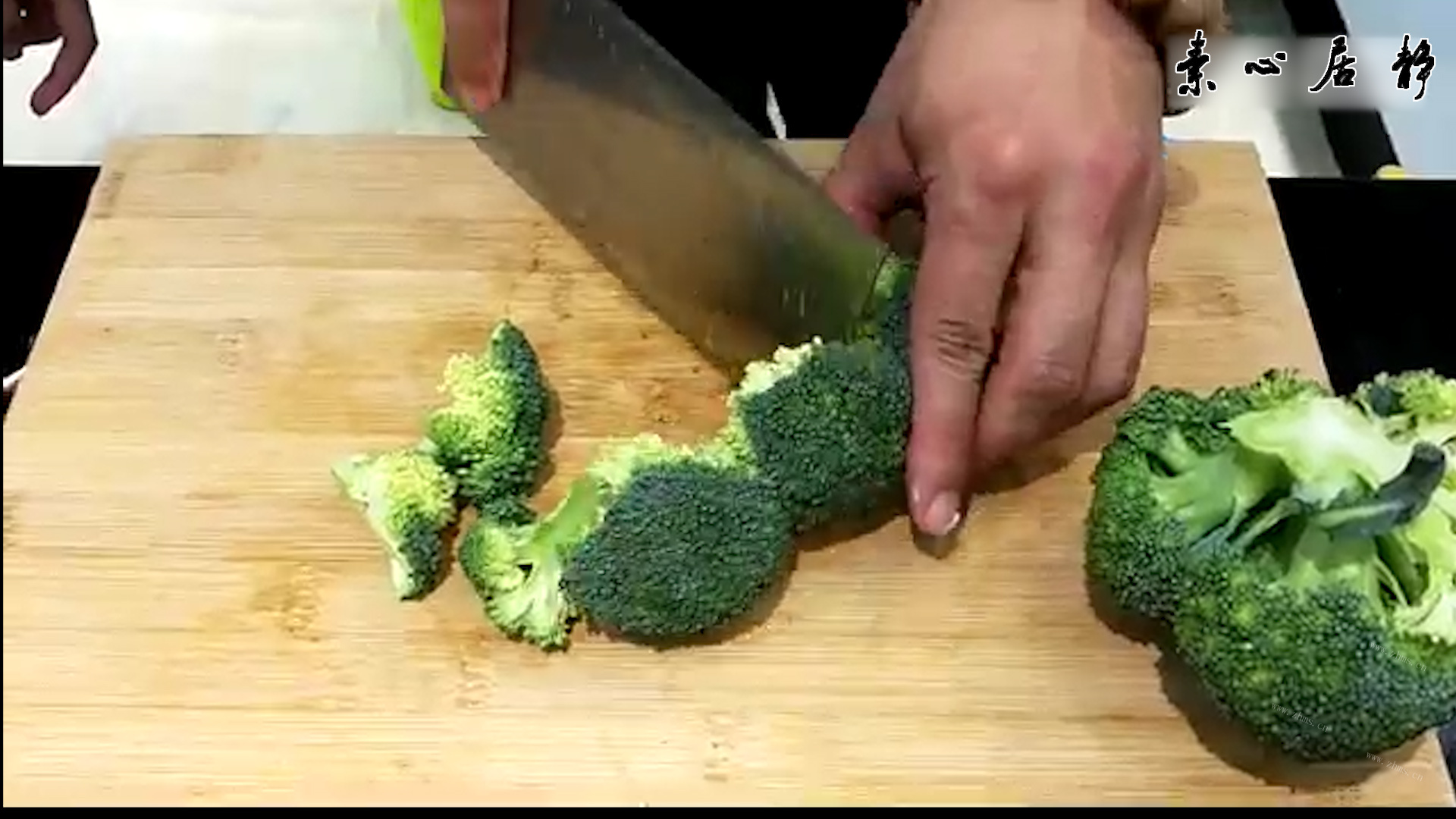 蚝油土豆拼西蓝花-素心居静庄青山做法图解2)