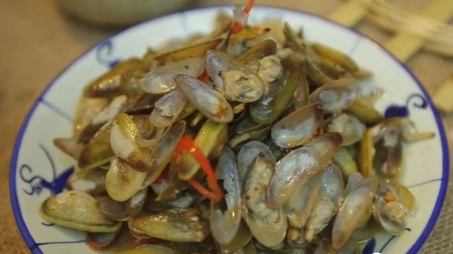 潮汕炒薄壳做法图解4)