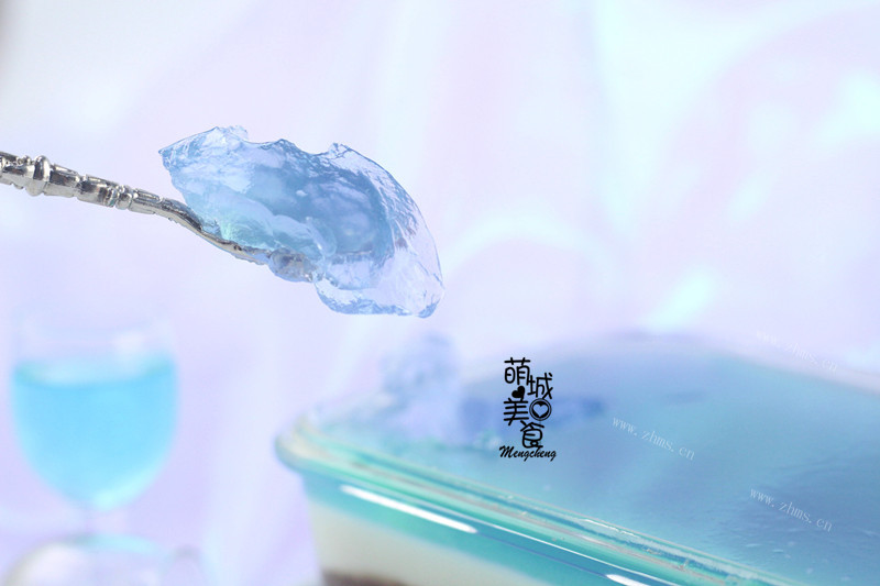 星空羊羹做法图解16)