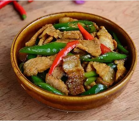 农家小炒肉做法图解3)