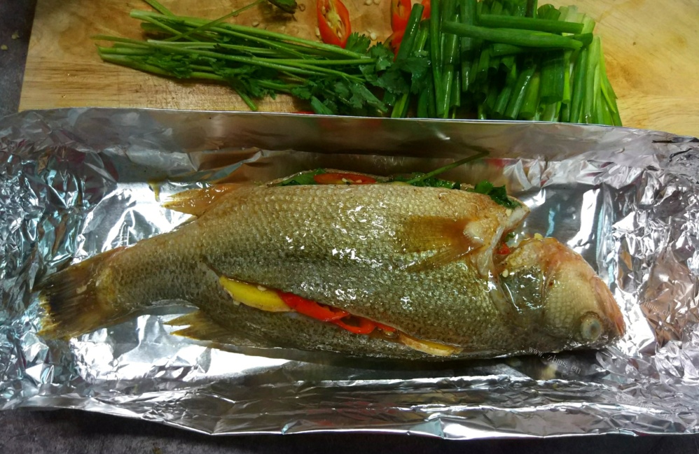 嫩滑鲜烤鲈鱼，FASAL法帅蒸汽烤箱版做法图解8)