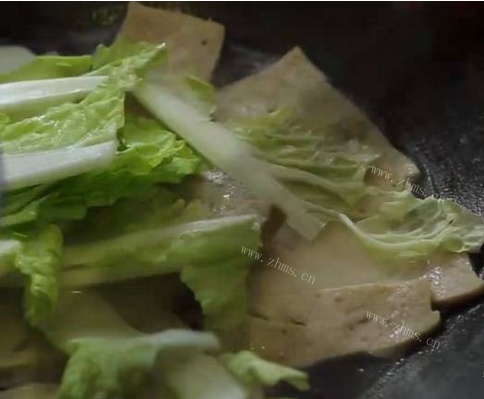 肉饼浸快菜做法图解6)