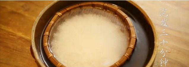 潮汕干贝大虾粥做法图解3)