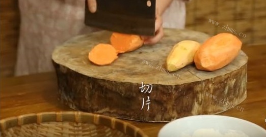 潮汕香脆番薯片做法图解1)
