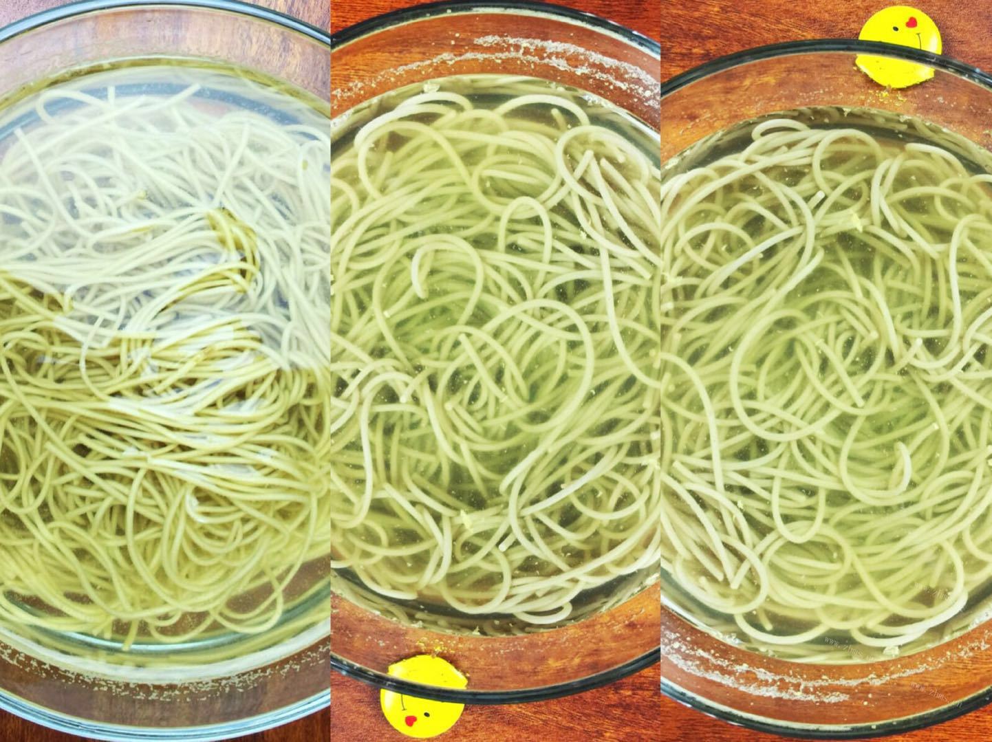 网红金丝鸡蛋面饼做法图解2)