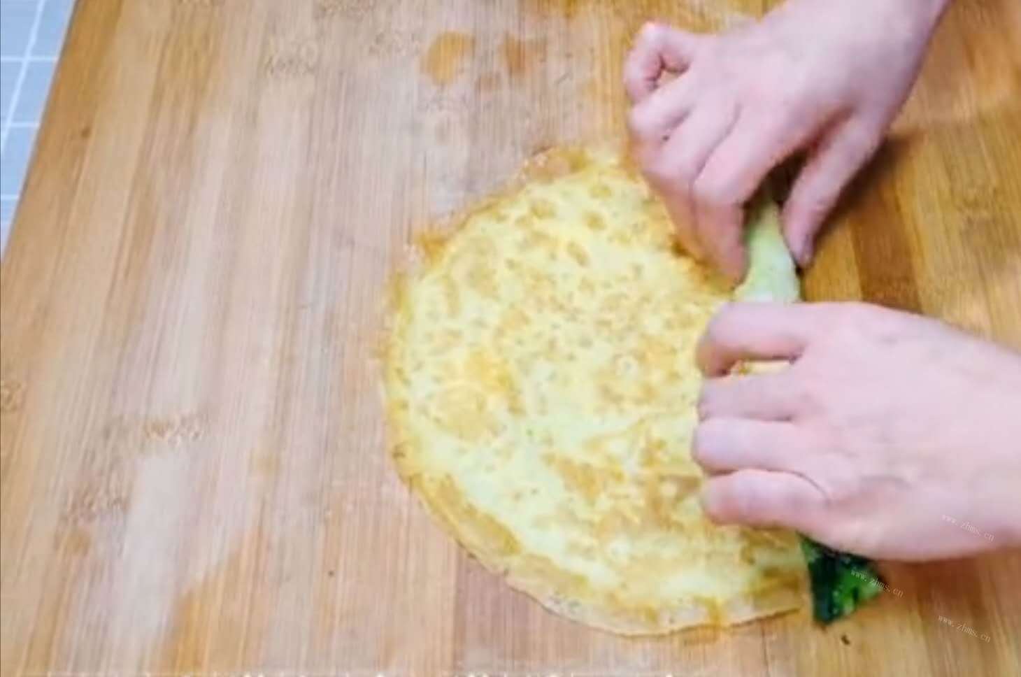 菠菜鸡蛋做法图解8)