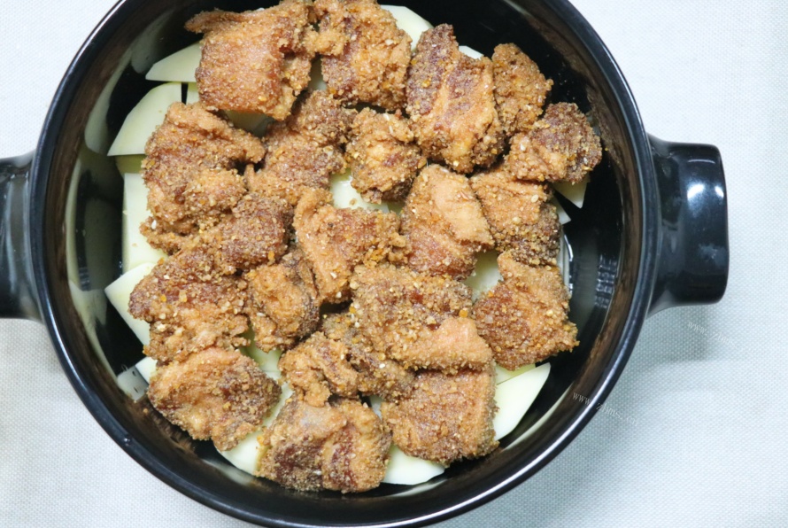 粉蒸肉，肥而不腻！法帅蒸汽烤箱版做法图解5)